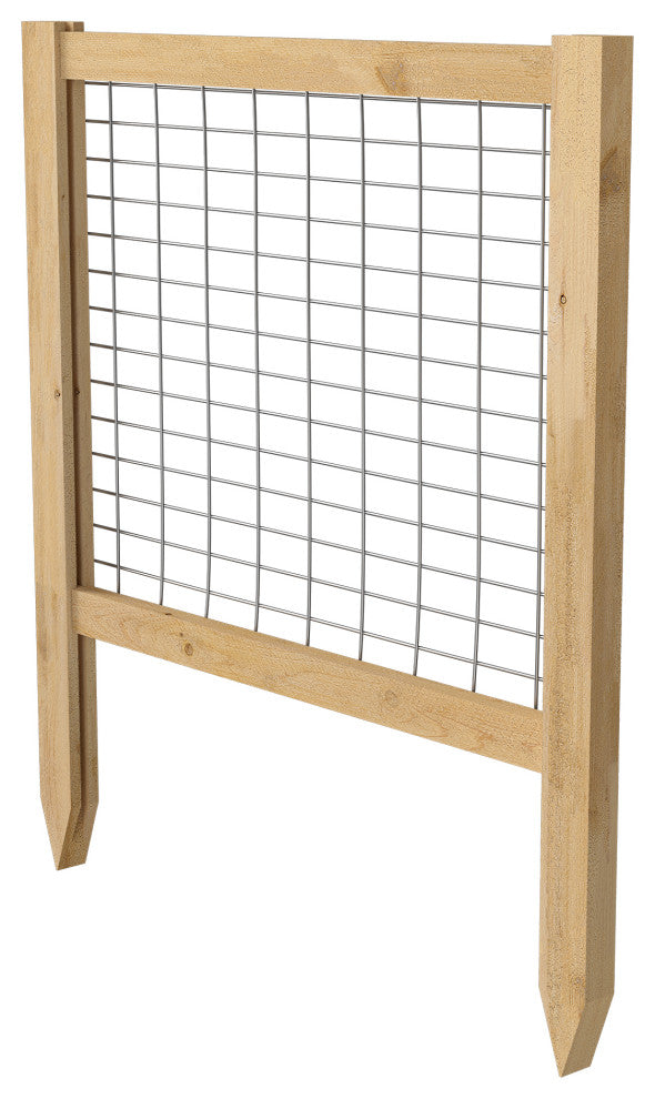 CritterGuard Cedar Garden Fence, Set of 2, Set of 2