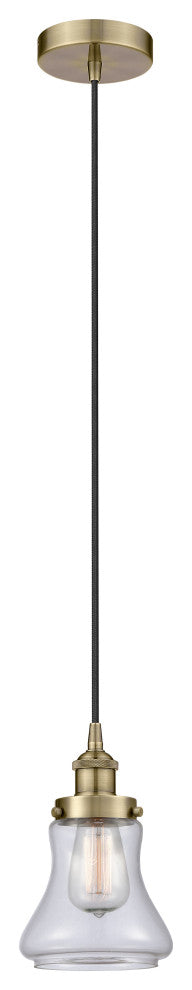 Innovations 616-1PH-AB-G192-LED 1-Light Mini Pendant, Antique Brass