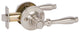 Callan Silona Privacy Lever Set, Satin Nickel