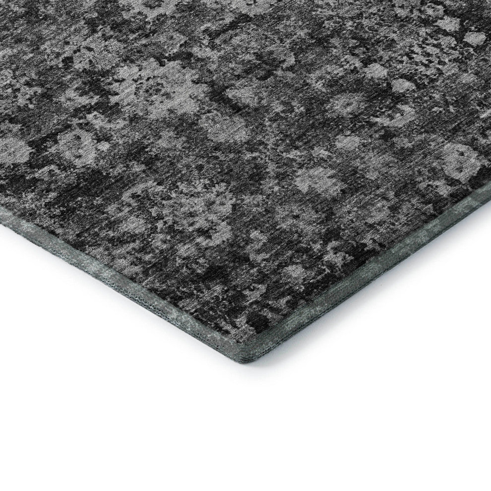 Premium Machine Washable Mayfield AMF651 Gray 3' x 5' Rug