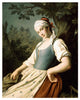 "Young Woman" Digital Paper Print by Pietro Antonio Rotari, 30"x37"