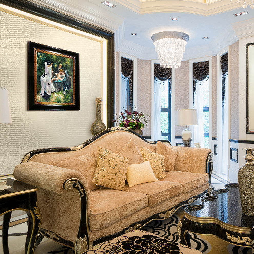 In The Garden, Opulent Frame 26" x 30"