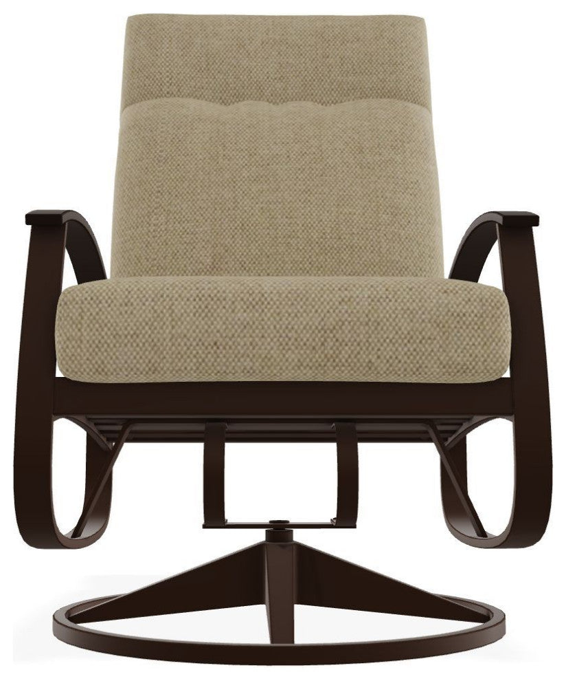 Belle Isle Cushion Deep Seat Outdoor Swivel Rocker, Blend Sand Pat/Kona