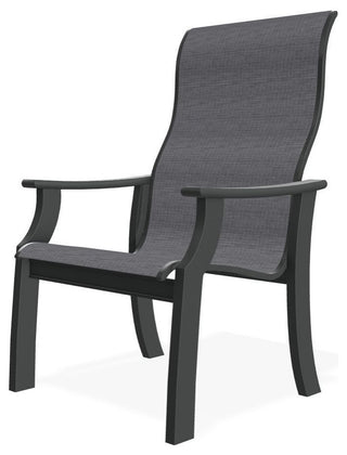 St. Catherine Sling Outdoor Armchair, Augustine Pewter/Graphite