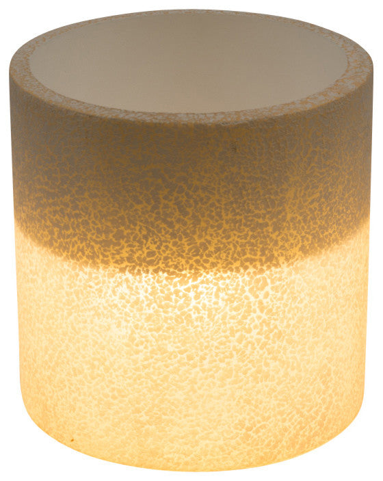 Round Planter with Plato White