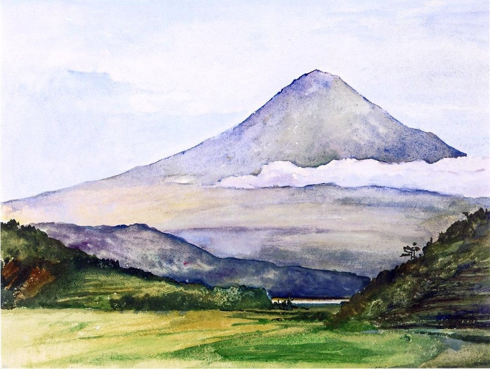 John La Farge Mountain of Fuji-San from Fuji-Kawa Wall Decal