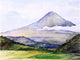 John La Farge Mountain of Fuji-San from Fuji-Kawa Wall Decal