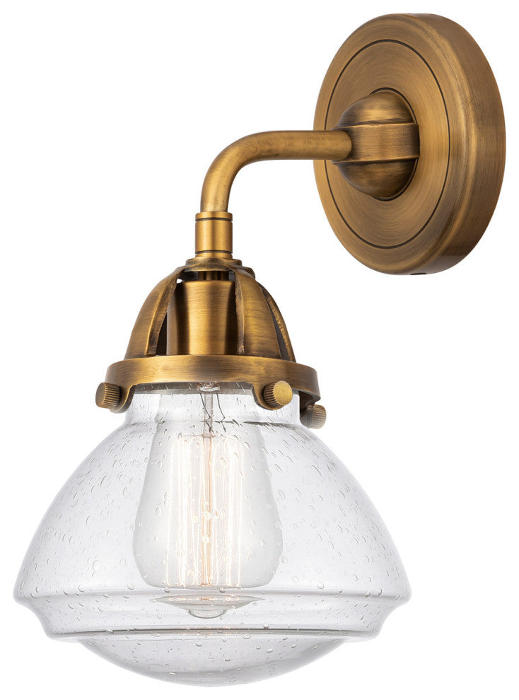 Innovations 288-1W-BB-G324 1-Light Sconce, Brushed Brass