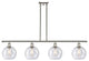 Innovations Lighting 516-4I-PN-G124-8-LED Athens 4 Light 48" Island Light