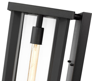 Z-Lite 586B Glenwood 20" Tall Outdoor Wall Sconce - Black