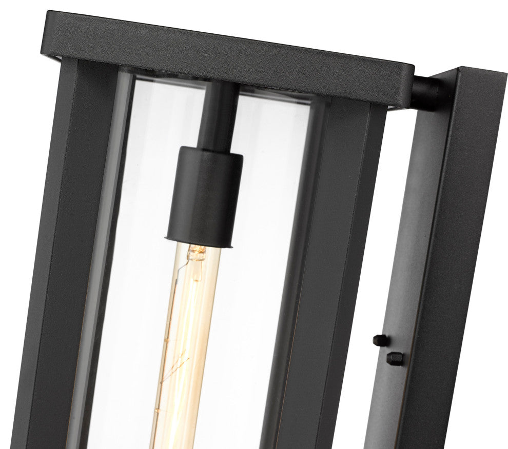 Z-Lite 586B Glenwood 20" Tall Outdoor Wall Sconce - Black