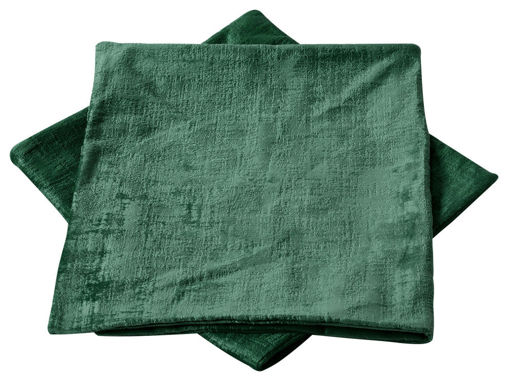 Velvet 2 Piece Lumbar Pillow Cover Set, Eden, 2 Piece, 14"x26"