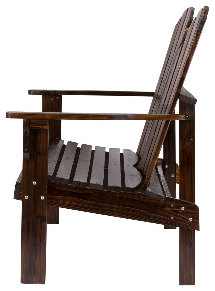 Rockport Loveseat, Burnt Brown