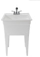 CASHEL Heavy Duty Sink "“ Fully Loaded Sink Kit, White