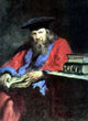 Ilia Efimovich Repin Portrait of Dmitry Mendeleev Gallery Wrapped Canvas Print