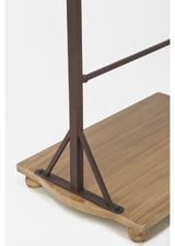 70" Bronze Ladder Metal Rack