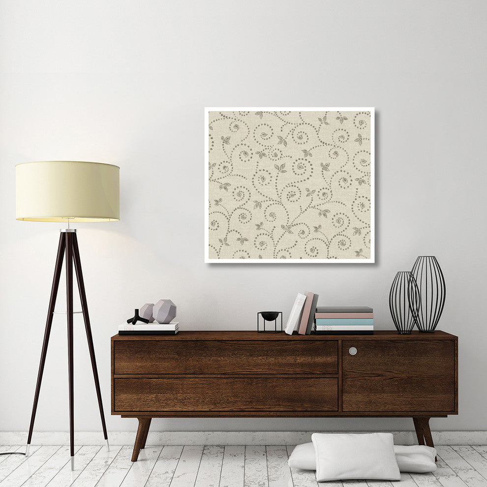 "Batik IV Patterns" Digital Paper Print by Daphne Brissonnet, 42"x38"