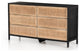Sydney 6 Drawer Dresser-Black Wash