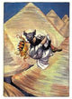 Dorothy and Toto in Funnel - Gallery Wrapped Canvas Art 28" x 42"