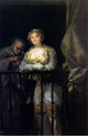 Francisco Jose de Goya Y Lucientes Maja and Celestina on a Balcony Canvas Wrap