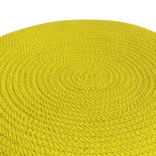 Kent Round Woven Outdoor/ Indoor Pouf
