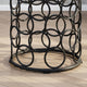 GDF Studio Athena Indoor Modern 16" Gray Finish Ceramic Tile Side Table