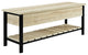 Park City 48" Modern Farmhouse Storage Bench - White Oak