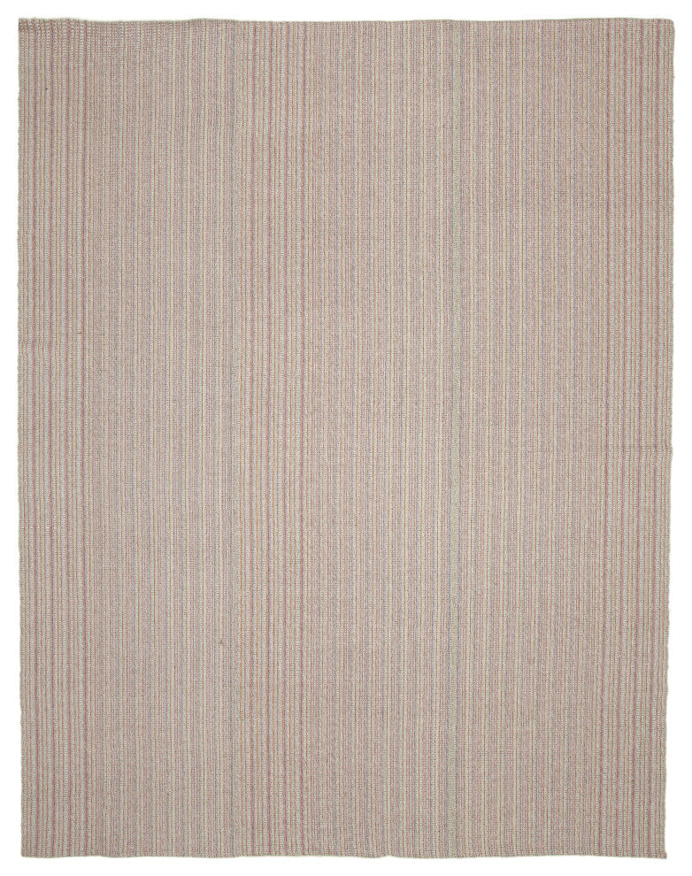 Rug N Carpet - Hand-knotted Turkish 10' 5'' x 13' 6'' Flatweave Wool Kilim Rug