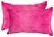 HomeRoots 12" x 20" x 5" Fuschia, Cowhide Pillow 2-Pack