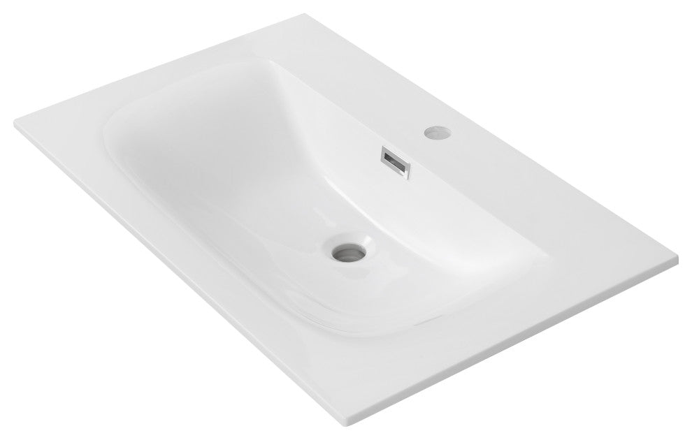 32" Solid Surface Resin Streamline K-2112-32 Vanity Top