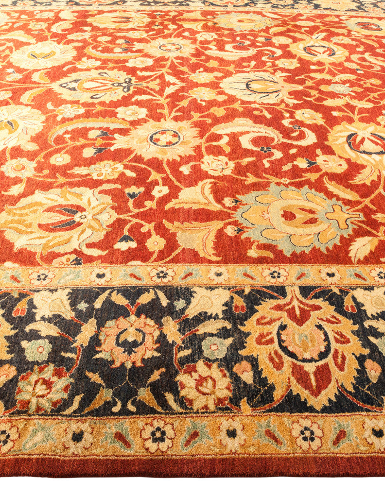 Mogul, One-of-a-Kind Hand-Knotted Area Rug Red, 8'2"x10'1"