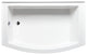 Malibu Tulum LH Rectangle Combo Whirlpool and Air Bathtub 60x32x18 Biscuit