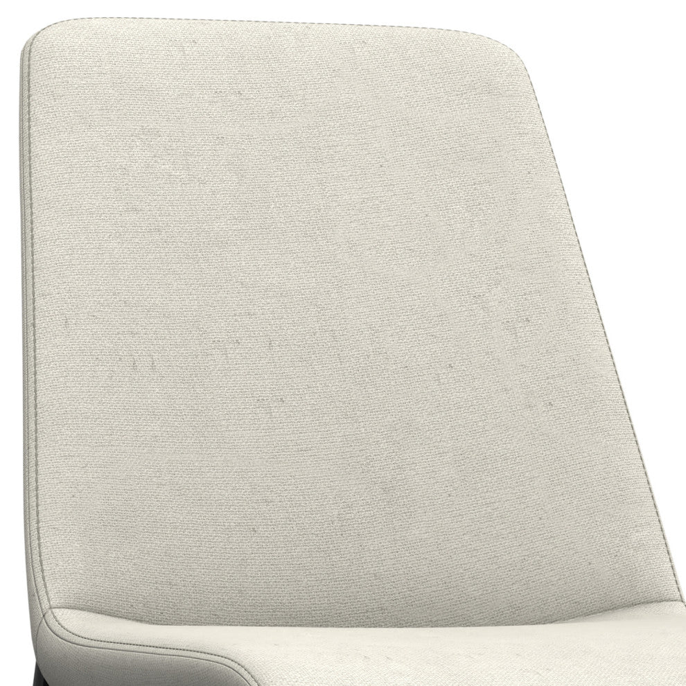 Savannah Dining Chair (Set of 2) in Natural Linen Look Fabric