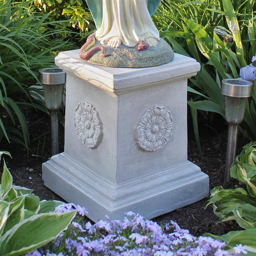 Design Toscano Large Rosette Plinth
