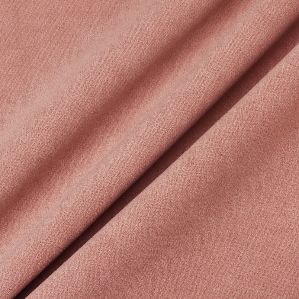 Delara Set of 1 Velvet 20x20", Cushion Cover, Peach, Pillow Cover Only