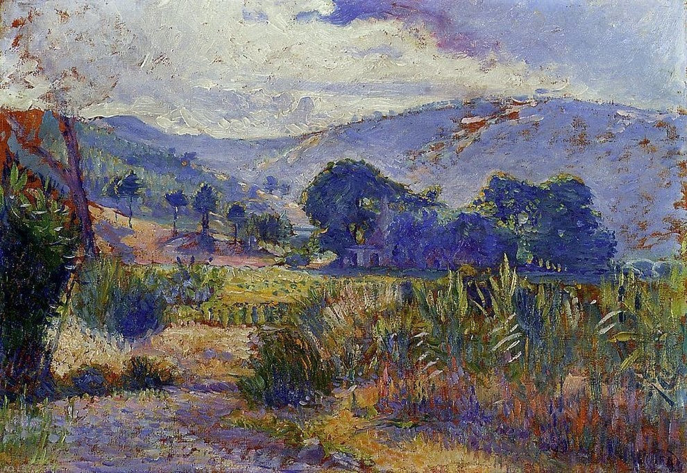 Henri Edmond Cross Cabasson Landscape Wall Decal