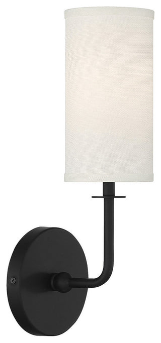 Powell 1-Light Wall Sconce, Matte Black, Matte Black