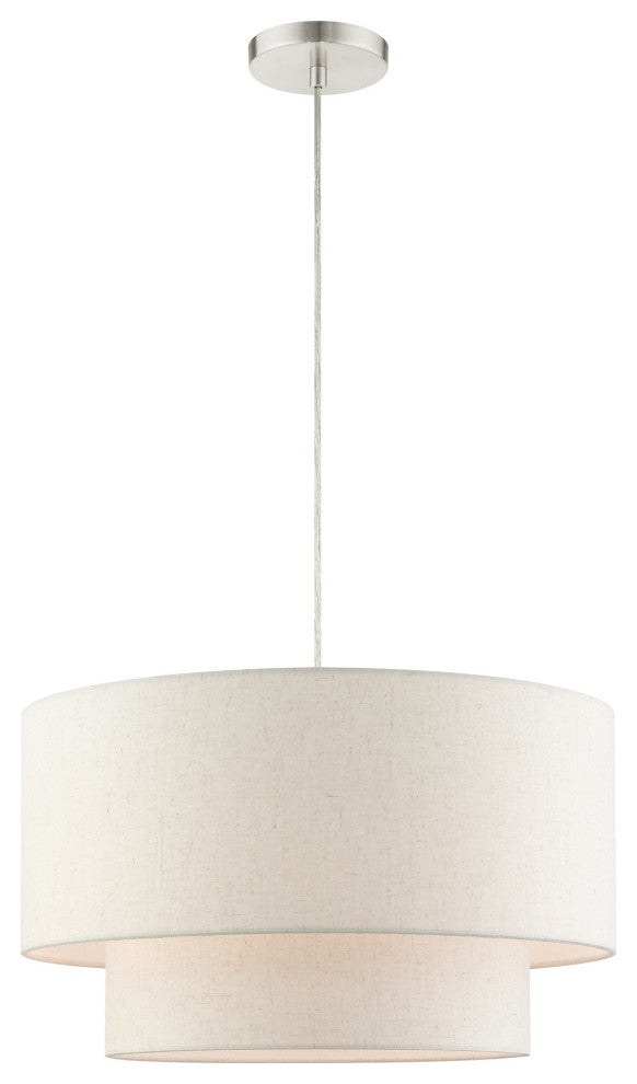 Brushed Nickel Casual, Transitional, Versatile, Minimal Pendant
