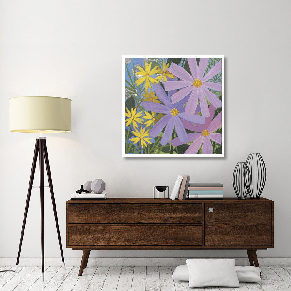 "Summer Garden III" Digital Paper Print by Kathrine Lovell, 42"x42"