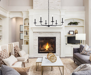 Living District LD812D42BK Cohen 42" Pendant, Black