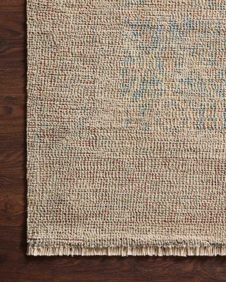 Priya PRY-06 Denim/Rust 3'6"x5'6" Area Rug