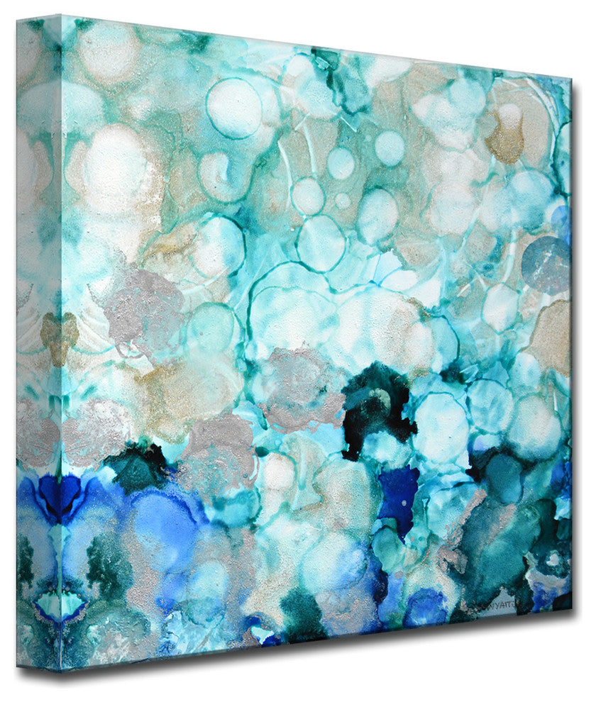 Ready2HangArt 'Mermaid Pearls II' by Norman Wyatt, 30"x30"