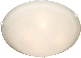 Maxim 11060 Malaga 20\"W 4 Light Ceiling Light - White / Marble Glass