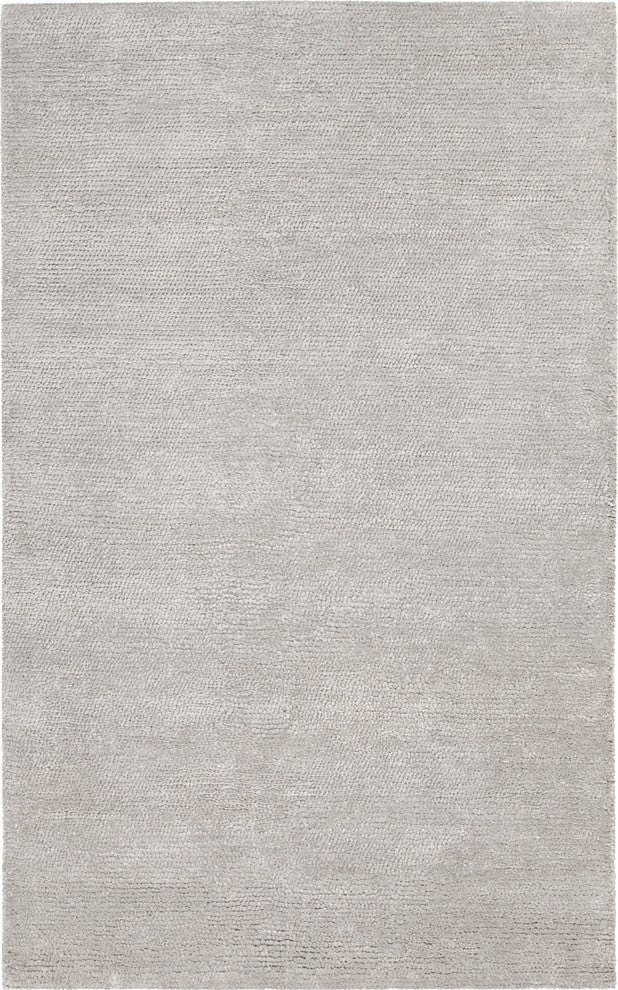 Mae Contemporary Area Rug, Silver, 5'x7'6"