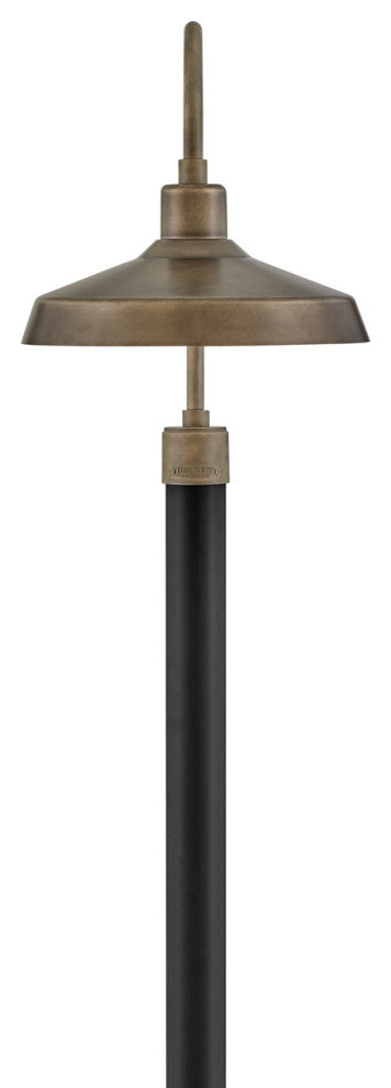 Hinkley Forge 16" Large Post Top/Pier Mount Lantern, Burnished Bronze
