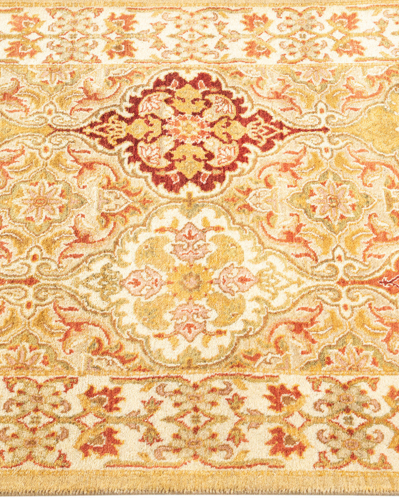 Mogul, One-of-a-Kind Hand-Knotted Area Rug Ivory, 2'7"x13'3"