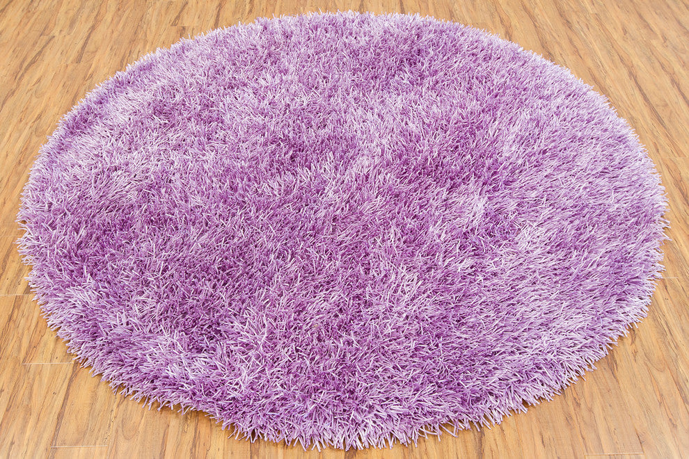 Tirish Contemporary Area Rug, 7'9" Round