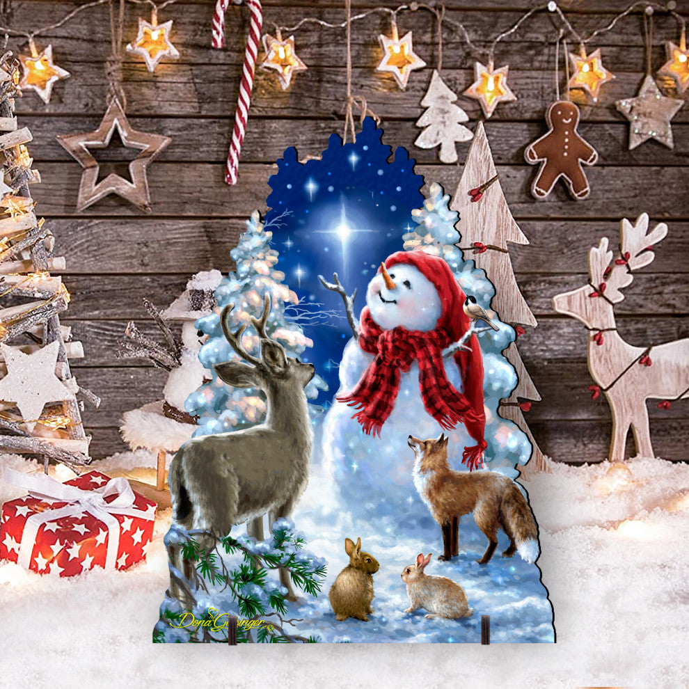 Heaven and Nature Snowman Frosty Friends Home and Outdoor Decor
