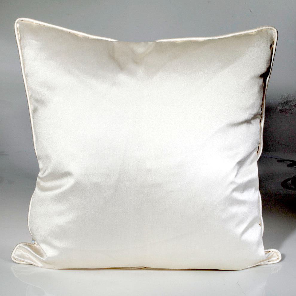 Designer Floral Pillow Cover, Decorative Pillow,, 22"x22"