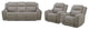 Parker Living Penfield Frappe Power Reclining Sofa and Two Recliners